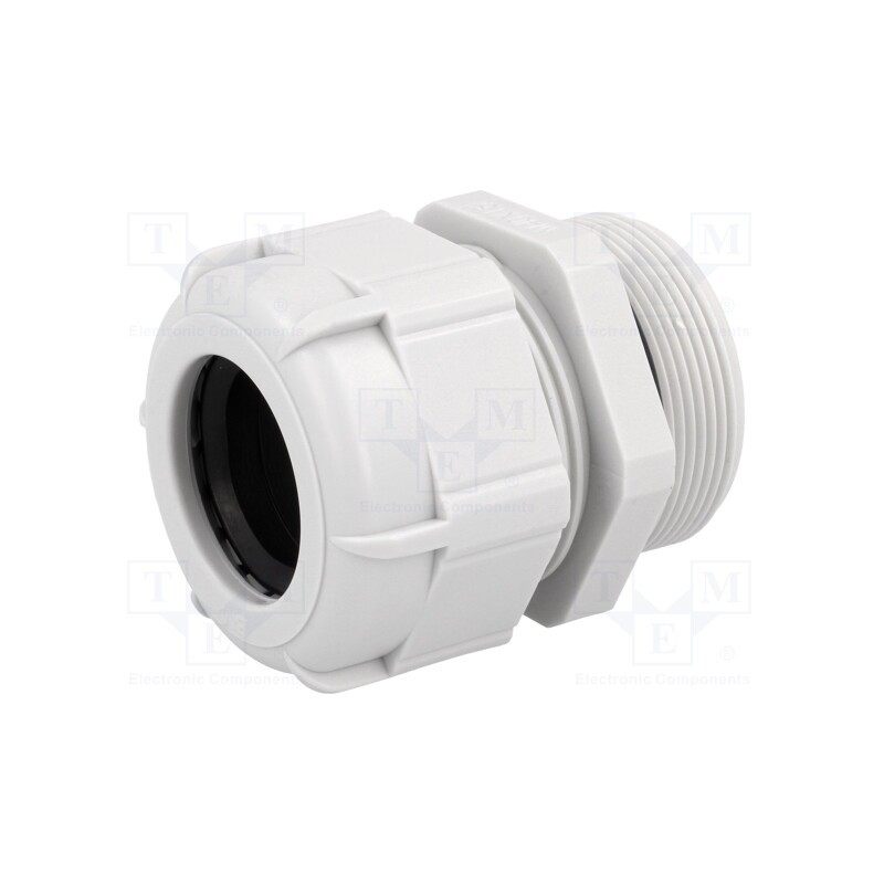 10 pcs : 4940 - Cable gland, M40, 1.5, IP68, polyamide, grey, UL94V-2