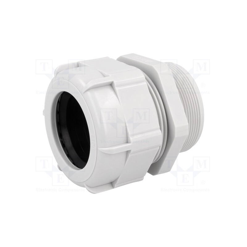 10 pcs : 4950 - Cable gland, M50, 1.5, IP68, polyamide, grey, UL94V-2