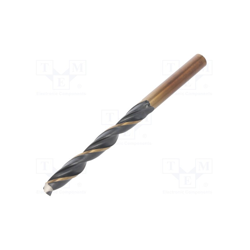 10 pcs : 62600780100 - Drill bit, for metal, Ø: 7.8mm, L: 117mm, Working part len: 75mm