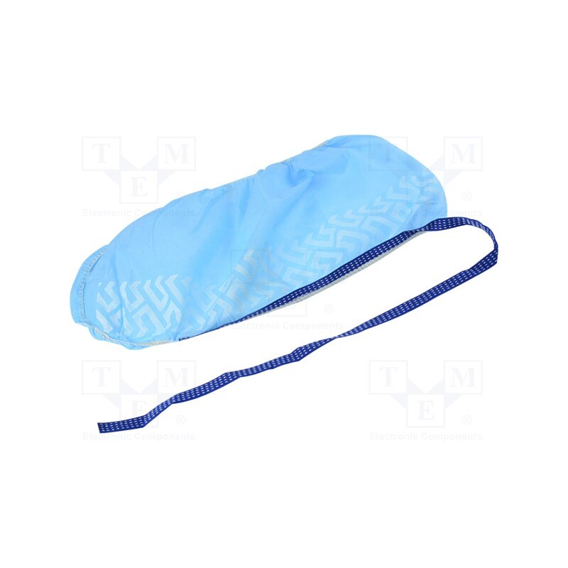 20 pcs : ESD COVERSHOES - Protective cover shoes, ESD, 150x410mm, Thk: 0.03mm, polyurethane