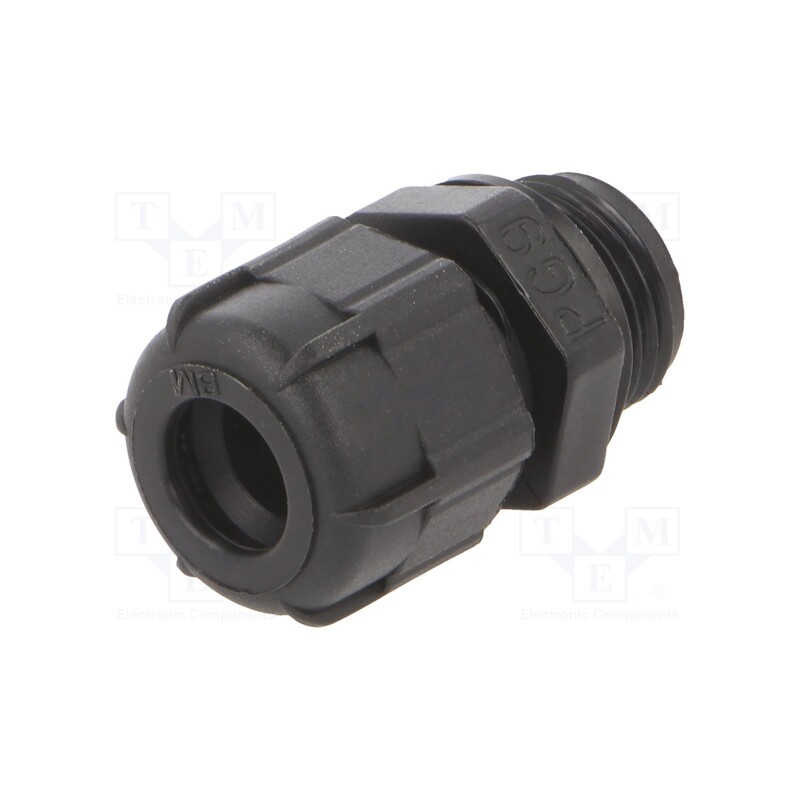 20 pcs : BM4009N - Cable gland, PG9, IP68, polyamide, black