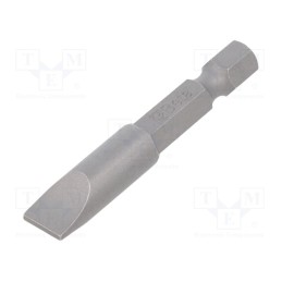 10 pcs : 862LP/1.2X8.0 - Screwdriver bit, slot, 8,0x1,2mm, Overall len: 50mm