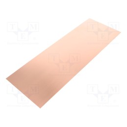 10 pcs : - Laminate, FR4,epoxy resin, 0.6mm, L: 280mm, W: 100mm