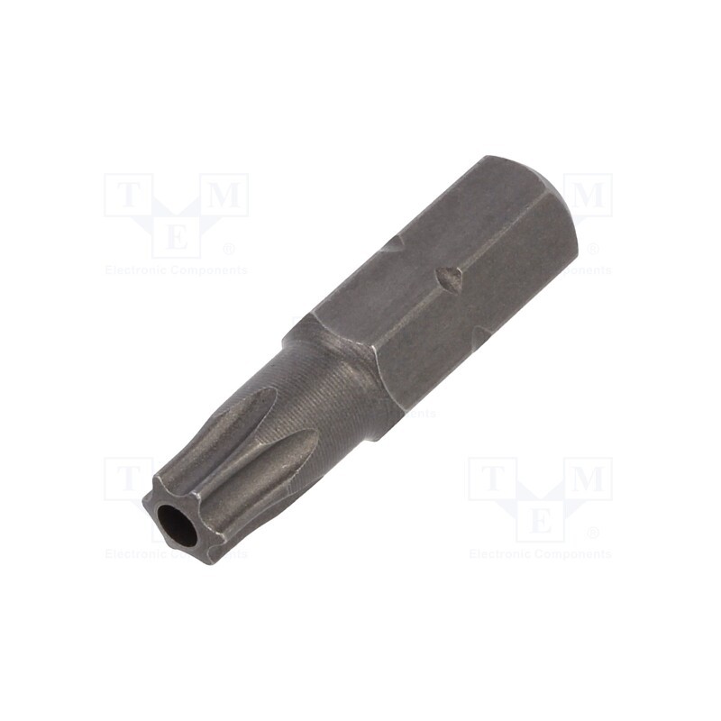 10 pcs : 1731 - Screwdriver bit, Torx® with protection, T27H, Overall len: 25mm