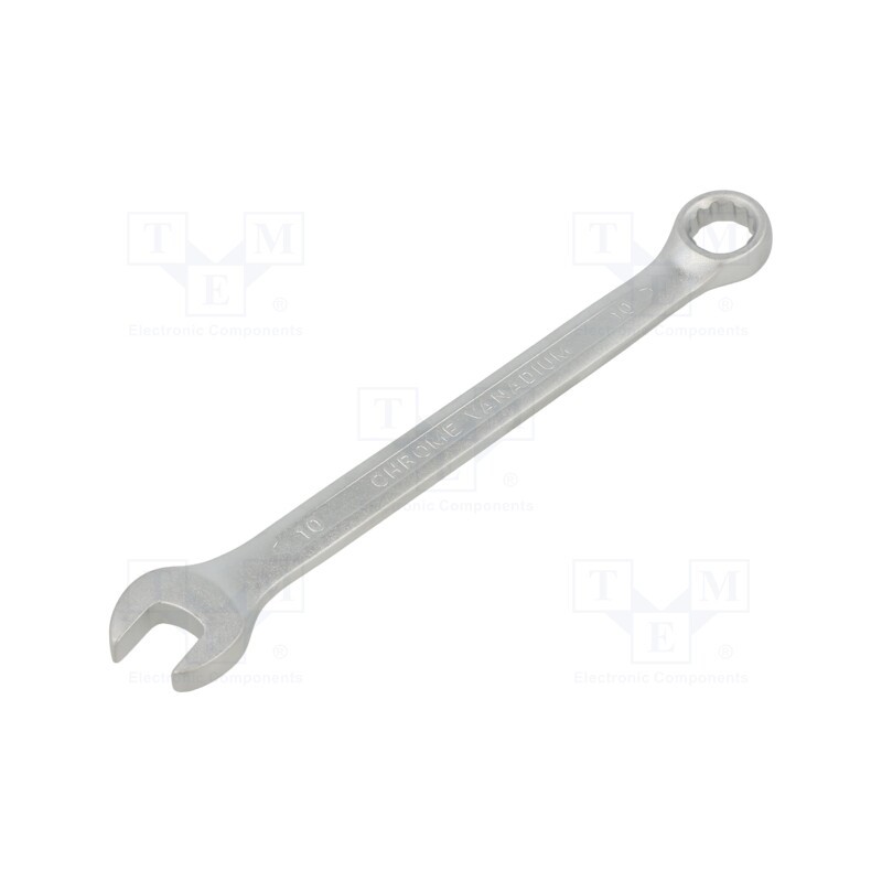 10 pcs : 16510 - Wrench, combination spanner, 10mm, Overall len: 140mm