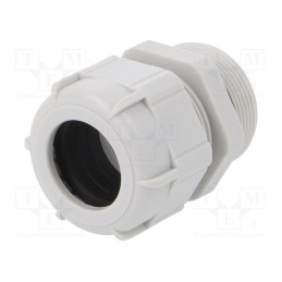 10 pcs : BM4029L - Cable gland, with long thread, PG29, IP68, polyamide, grey