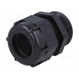 10 pcs : BM4029LN - Cable gland, with long thread, PG29, IP68, polyamide, black