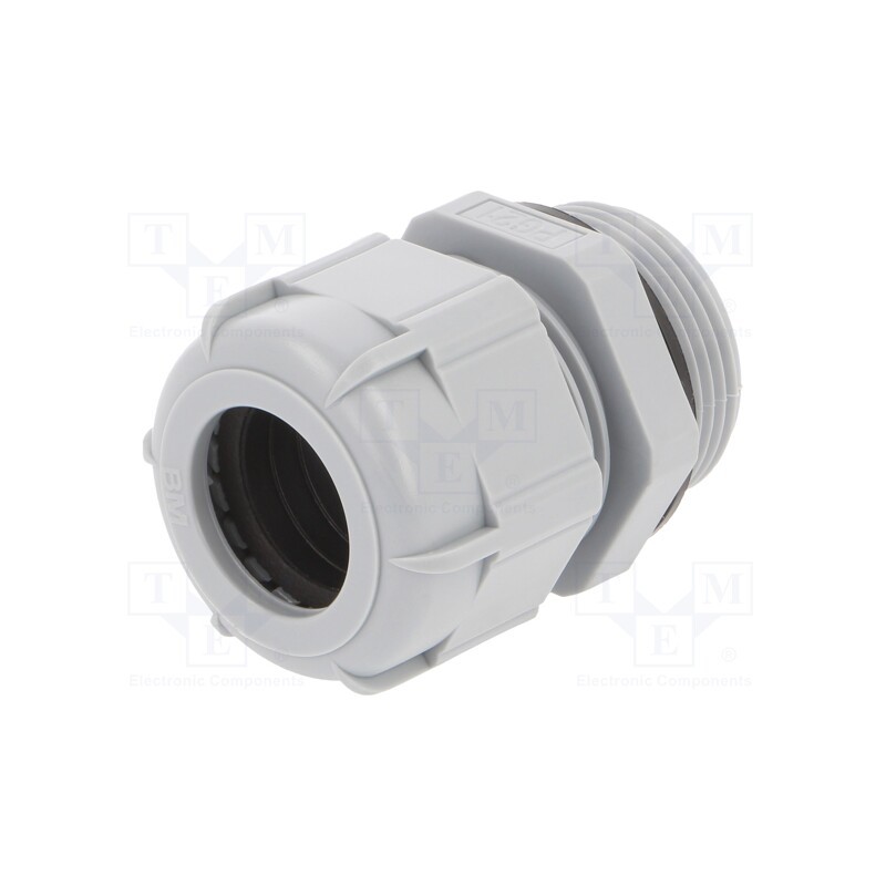 20 pcs : BM4321 - Cable gland, PG21, IP68, polyamide, dark grey