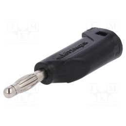 10 pcs : FK 15 S NI / 2.5 / SW - Plug, 4mm banana, 32A, 33VAC, 70VDC, black, Max.wire diam: 4mm