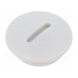 50 pcs : BM4599 - Stopper, PG13,5, IP56, polyamide, light grey, Thread: PG, 6mm