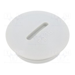 50 pcs : BM4600 - Stopper, PG16, IP56, polyamide, light grey, Thread: PG, 6mm