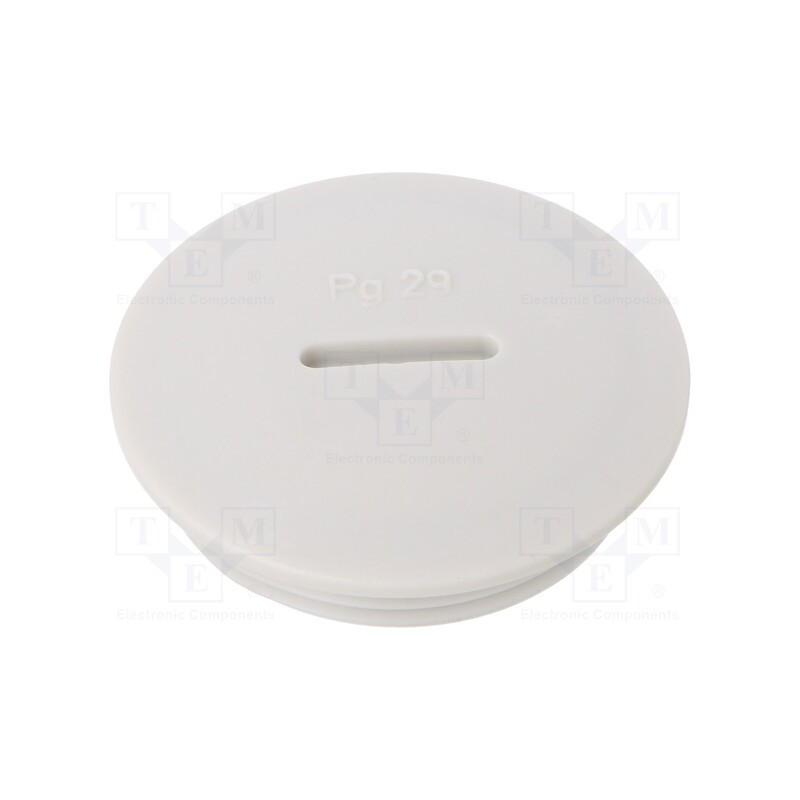 20 pcs : BM4602 - Stopper, PG29, IP56, polyamide, light grey, Thread: PG, 8mm
