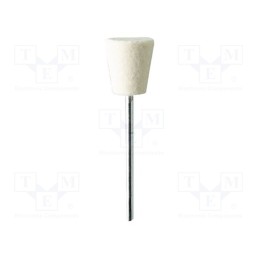 10 pcs : M.4610 - Tip fpr polishing, Ø: 14mm, Ø: 2.35mm, for polishing metals