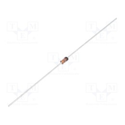 10 pcs : NTE5024A - Diode: Zener, 0.5W, 15V, DO35, single diode, 100nA