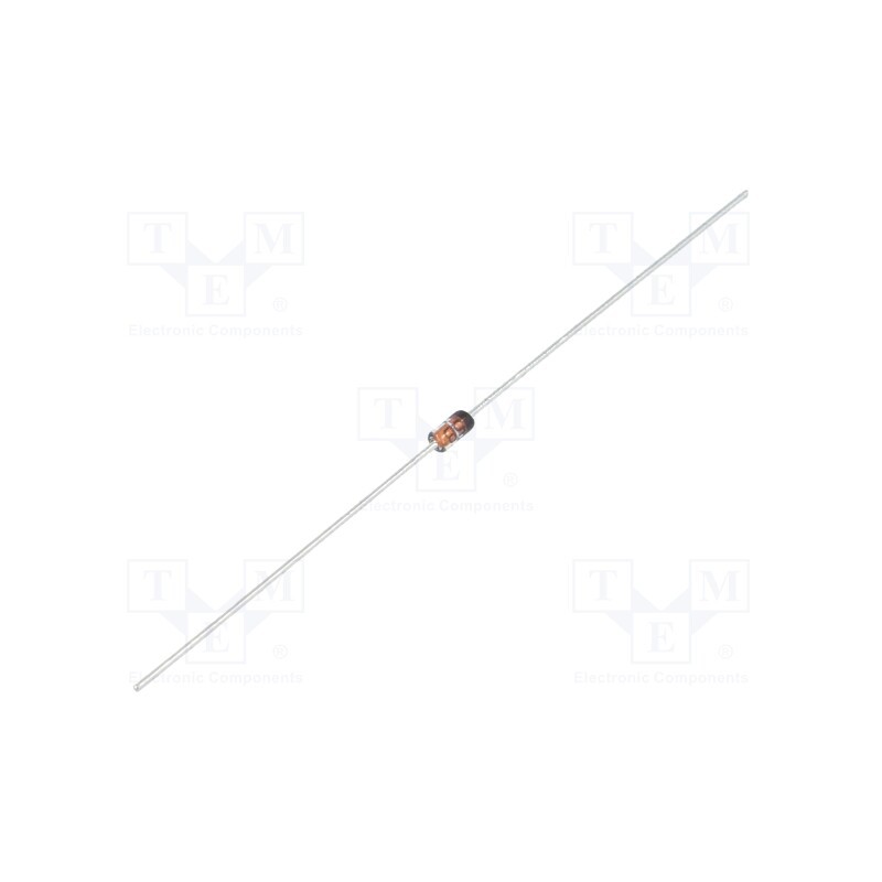10 pcs : NTE5024A - Diode: Zener, 0.5W, 15V, DO35, single diode, 100nA