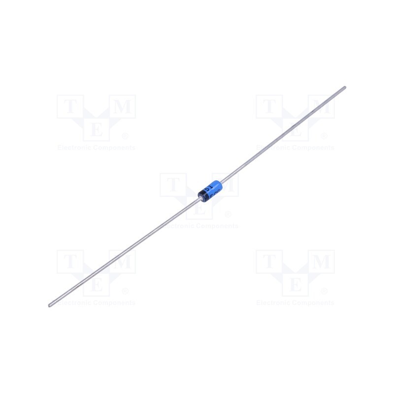10 pcs : NTE5046A - Diode: Zener, 0.5W, 75V, DO35, single diode, 100nA