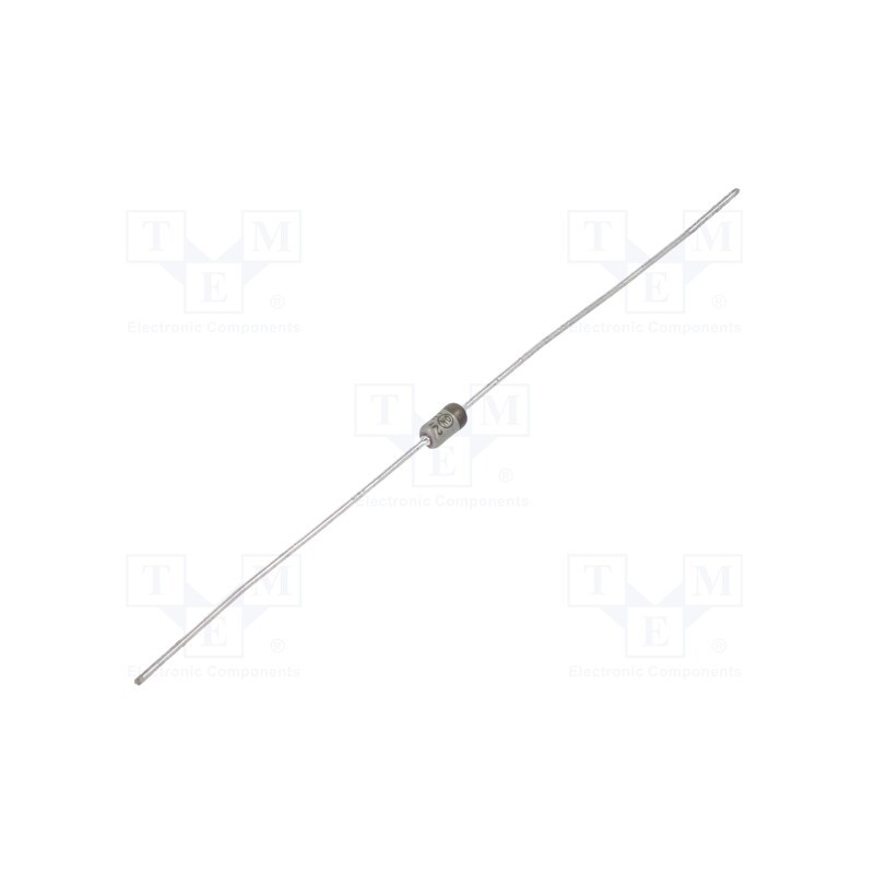 10 pcs : NTE5019A - Diode: Zener, 0.5W, 10V, DO35, single diode, 3uA