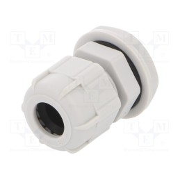 20 pcs : BM4709 - Cable gland, PG9, IP68, polyamide, light grey