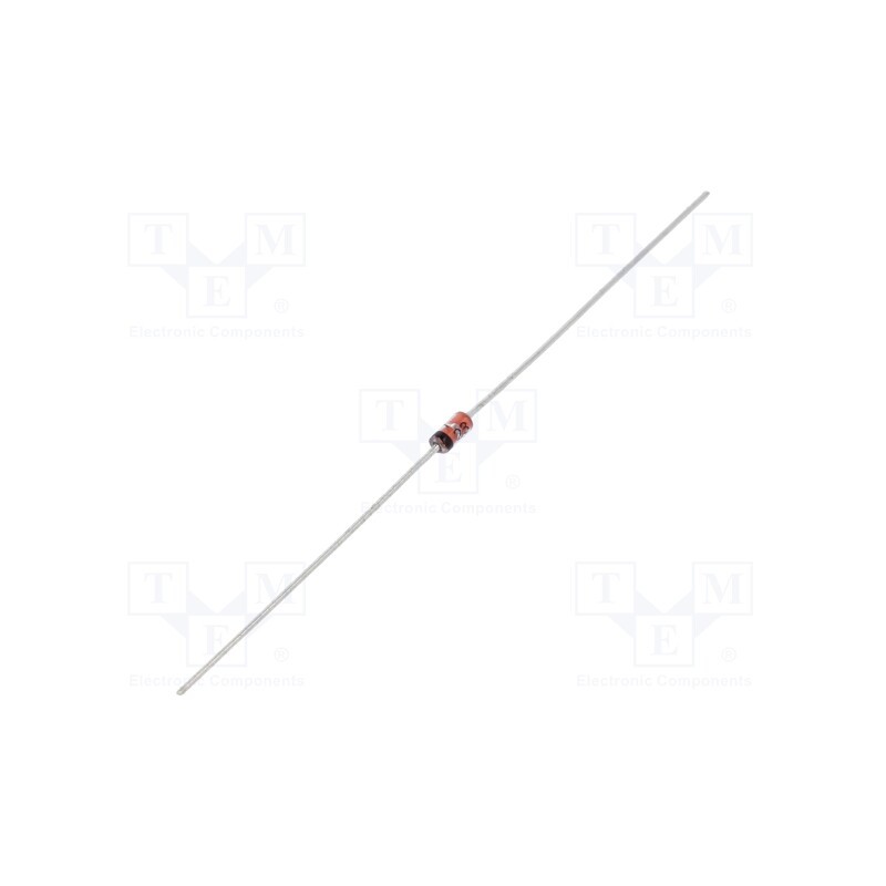 10 pcs : NTE5010A - Diode: Zener, 0.5W, 5.1V, DO35, single diode, 5uA