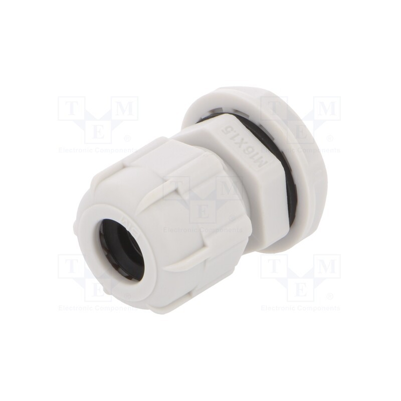 20 pcs : BM4717 - Cable gland, M16, 1.5, IP68, polyamide, grey