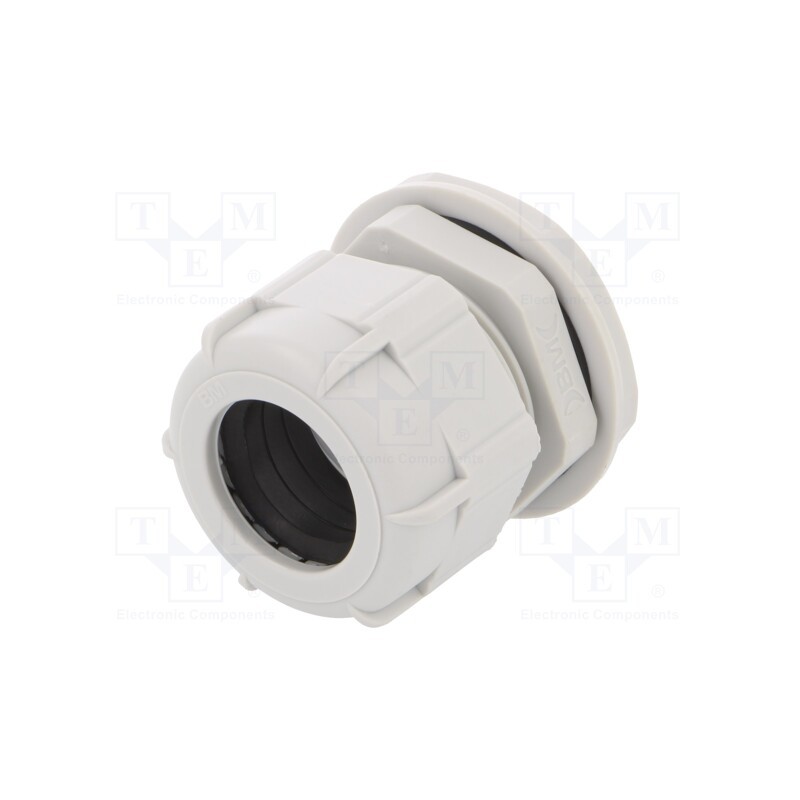 20 pcs : BM4729 - Cable gland, PG29, IP68, polyamide, light grey