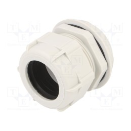 10 pcs : BM4742 - Cable gland, PG42, IP68, polyamide, light grey