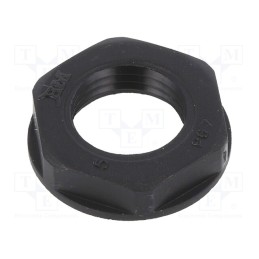 50 pcs : BM4807N - Nut, PG7, polyamide, black, -20÷90°C, Thread: PG