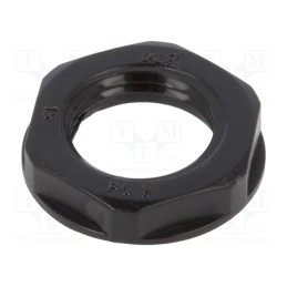 50 pcs : BM4809N - Nut, PG9, polyamide, black, -20÷90°C, Thread: PG