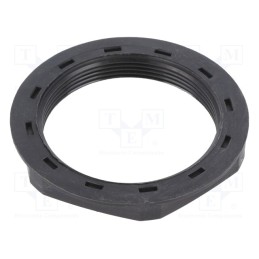 10 pcs : BM4850N - Nut, M50, polyamide, black, -20÷90°C, Thread: metric, Pitch: 1.5