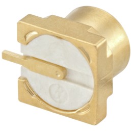 1 pcs - Rosenberger, Plug PCB Mount SMP Connector, 50Ω, Solder Termination, Straight Body