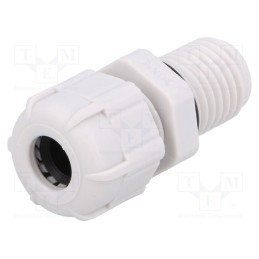 20 pcs : BM4912L - Cable gland, with long thread, M12, 1.5, IP68, polyamide, grey