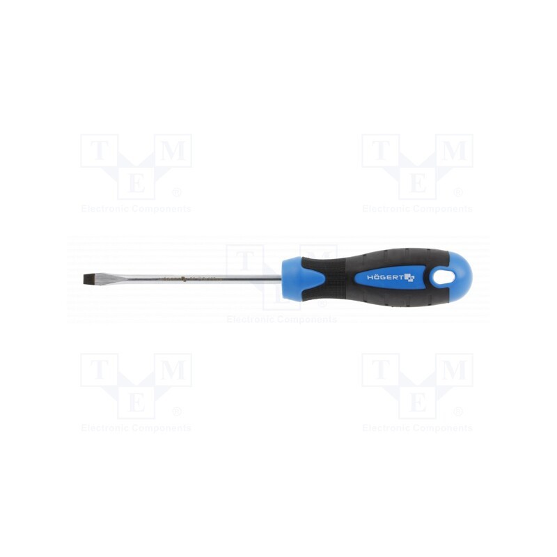 10 pcs : HT1S008 - Screwdriver, slot, SL 5, 100mm