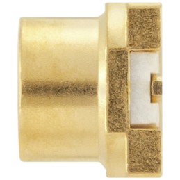 1 pcs - Rosenberger, Plug PCB Mount SMP Connector, 50Ω, Solder Termination, Straight Body