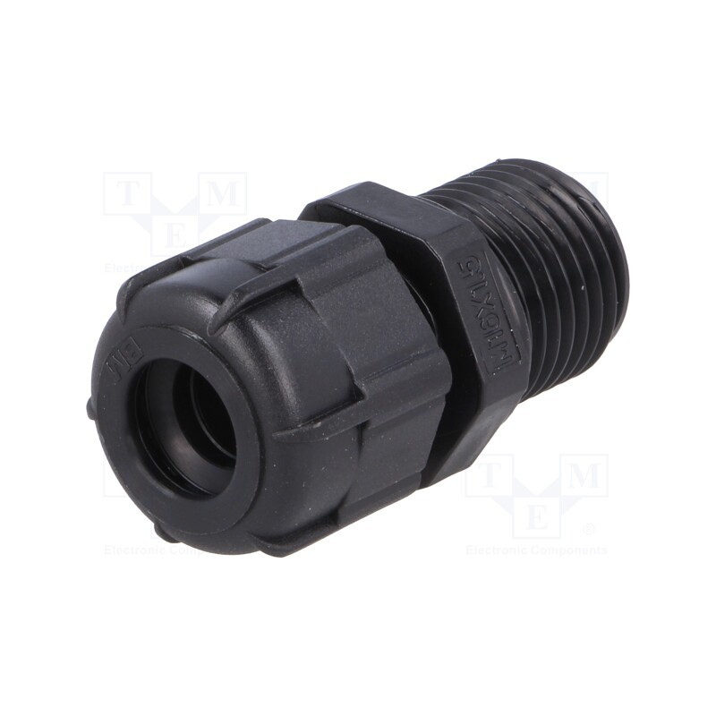 20 pcs : BM4917LN - Cable gland, with long thread, M16, 1.5, IP68, polyamide, black