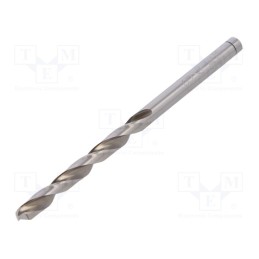 10 pcs : 18400400100 - Drill bit, for metal, Ø: 4mm, L: 75mm, Working part len: 43mm, Pro
