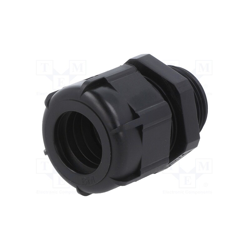 20 pcs : BM4925N - Cable gland, M25, 1.5, IP68, polyamide, black