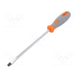 10 pcs : PGT005 - Screwdriver, slot, SL 8, 200mm