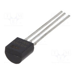 10 pcs : NTE5400 - Thyristor, 30V, Ifmax: 0.8A, Igt: 0.2mA, TO92, THT, Ifsm: 8A