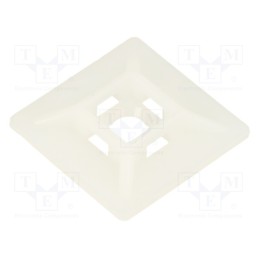 200 pcs : BMB0903 - Holder, screw, polyamide, UL94V-2, natural, Tie width: 4.8mm