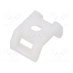 200 pcs : BMB0906 - Holder, screw, polyamide, UL94V-2, natural, Tie width: 9mm, L: 22mm