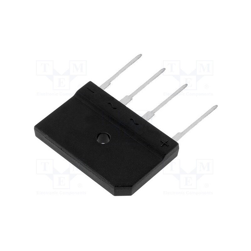 10 pcs : GBJ810 - Bridge rectifier: single-phase, Urmax: 1kV, If: 8A, Ifsm: 175A, flat