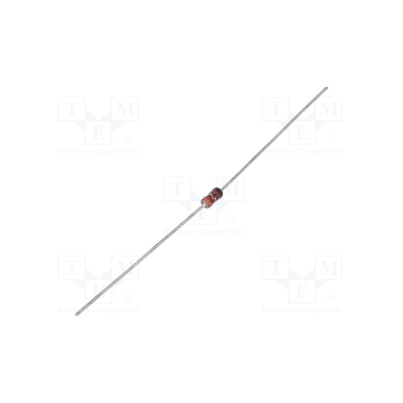 10 pcs : NTE5033A - Diode: Zener, 0.5W, 27V, DO35, single diode, 100nA
