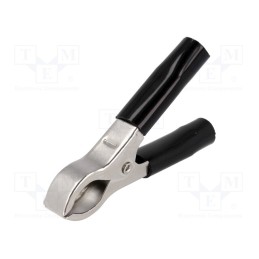 10 pcs : 5060-SW - Crocodile clip, 36A, black