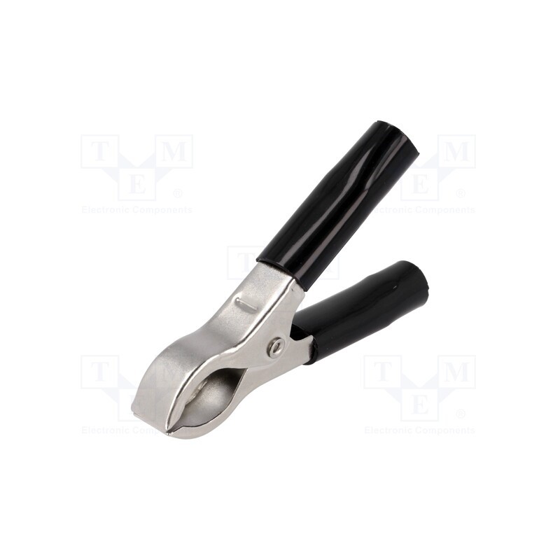 10 pcs : 5060-SW - Crocodile clip, 36A, black