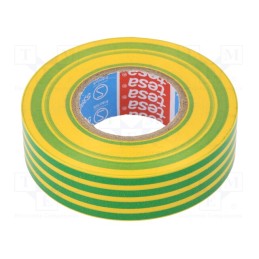 10 pcs : 53988-00081-00 - Tape: electrical insulating, W: 19mm, L: 20m, Thk: 0.15mm, soft PVC