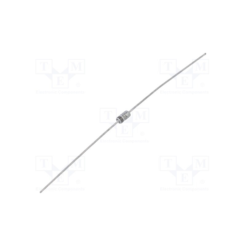 10 pcs : NTE5032A - Diode: Zener, 0.5W, 25V, DO35, single diode, 100nA