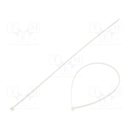 200 pcs : BMB5348 - Cable tie, L: 530mm, W: 4.8mm, polyamide, 220N, natural, Ømax: 160mm