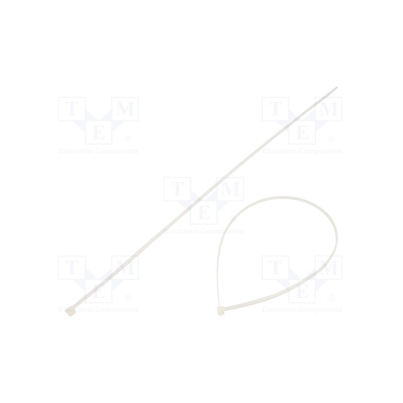 200 pcs : BMB5348 - Cable tie, L: 530mm, W: 4.8mm, polyamide, 220N, natural, Ømax: 160mm