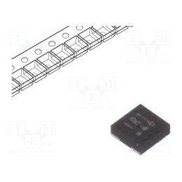 10 pcs : TCR5AM11,LF(S - IC: voltage regulator, LDO,linear,fixed, 1.1V, 0.5A, DFN5B, SMD