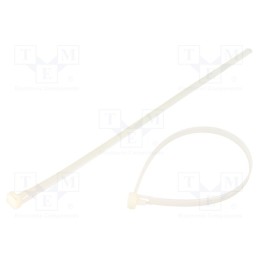 200 pcs : BMBR3076 - Cable tie, multi use, L: 300mm, W: 7.6mm, polyamide, 230N, natural